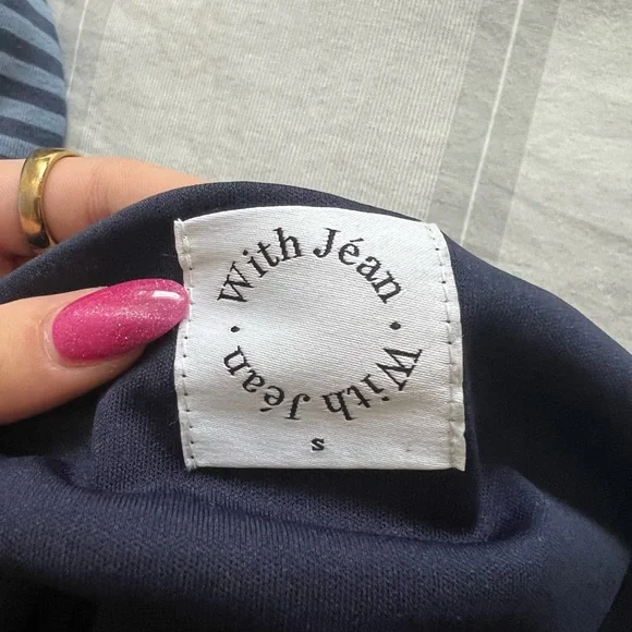 With Jean body con dress - Picture 4 of 4